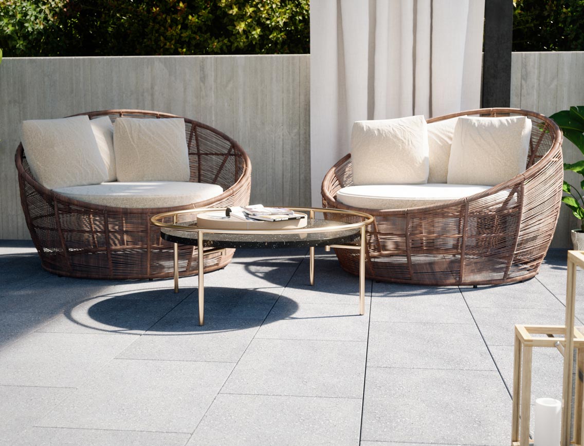 FORUM PUR Terrassenplatten