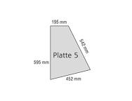 Steinzeichnung Podium Architektur Polygonal-Platte