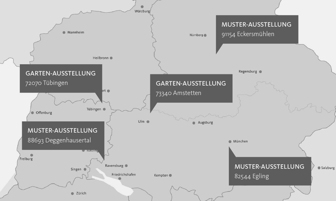 Gartenaustellung Karte