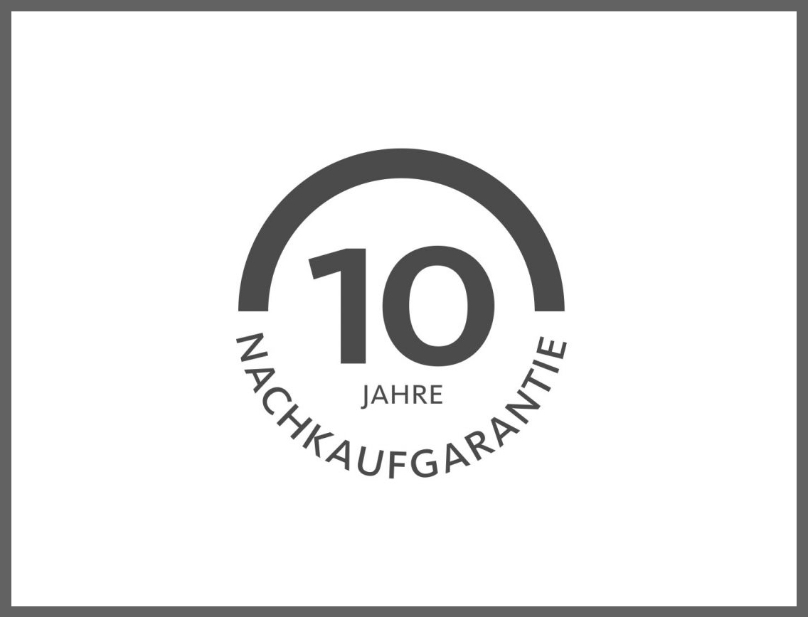 Icon 10 Jahre Nachkaufgarantie